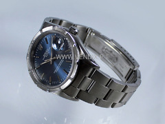 Rolex Oyster Perpetual Date Blue Dial