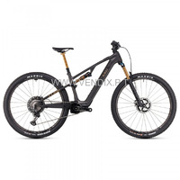 CUBE AMS HYBRID ONE44 C:68X SLT 400X - Carbon Electric Mountain Bike - 2025 (RUNCYCLES)